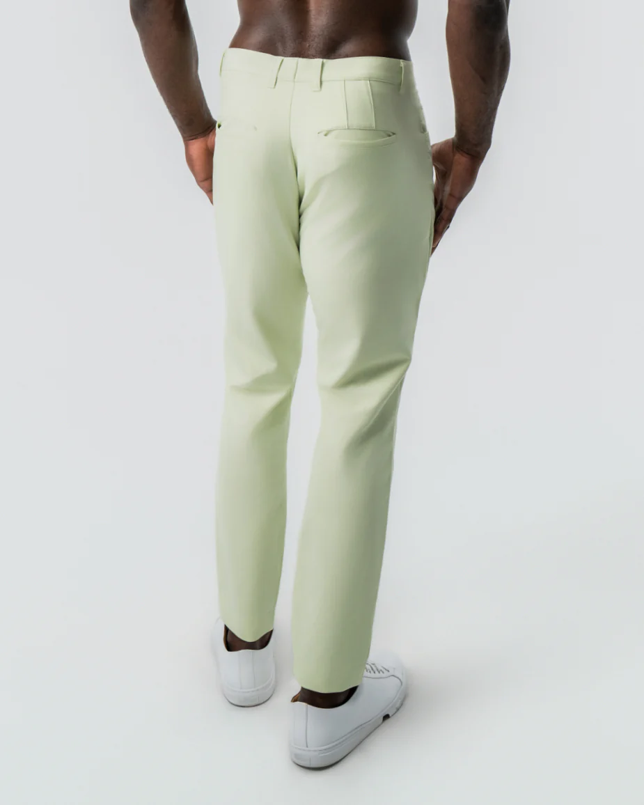 Athletic Fit Stretch Tech Chino - Mint Green - Image 4