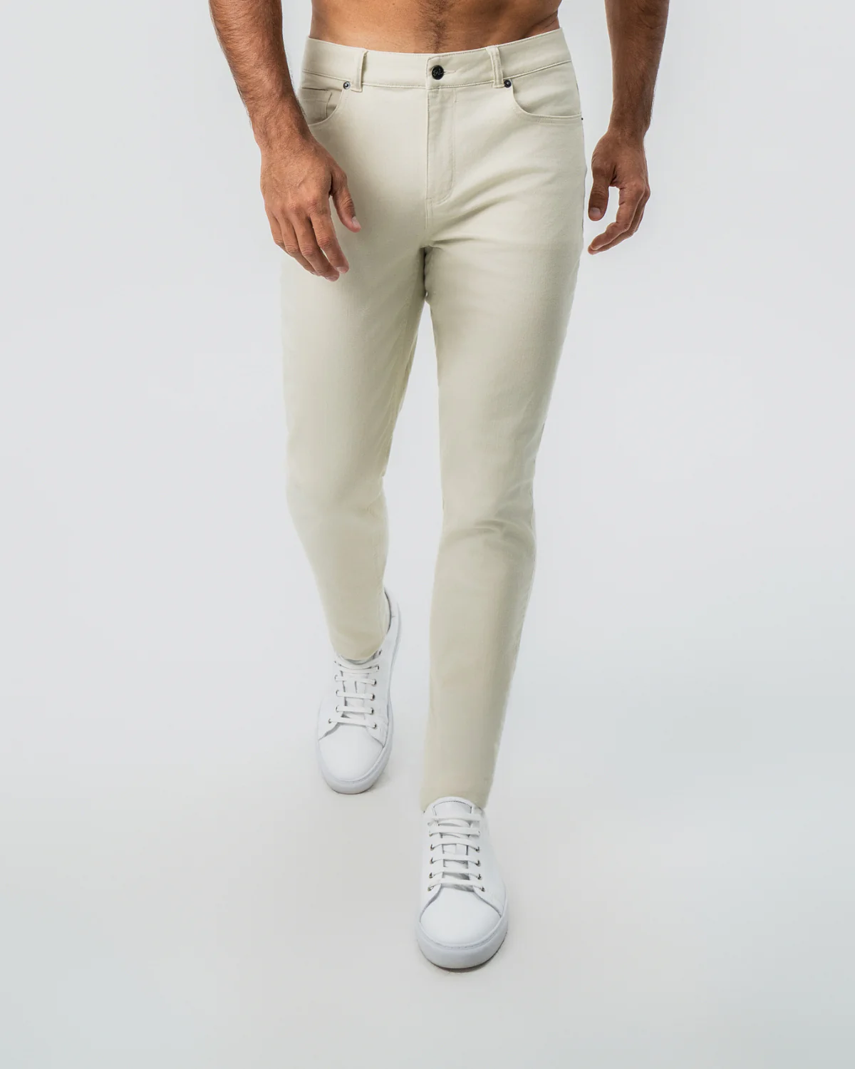 Performance Cotton Twill 5 Pocket Pant - Tan - Image 6