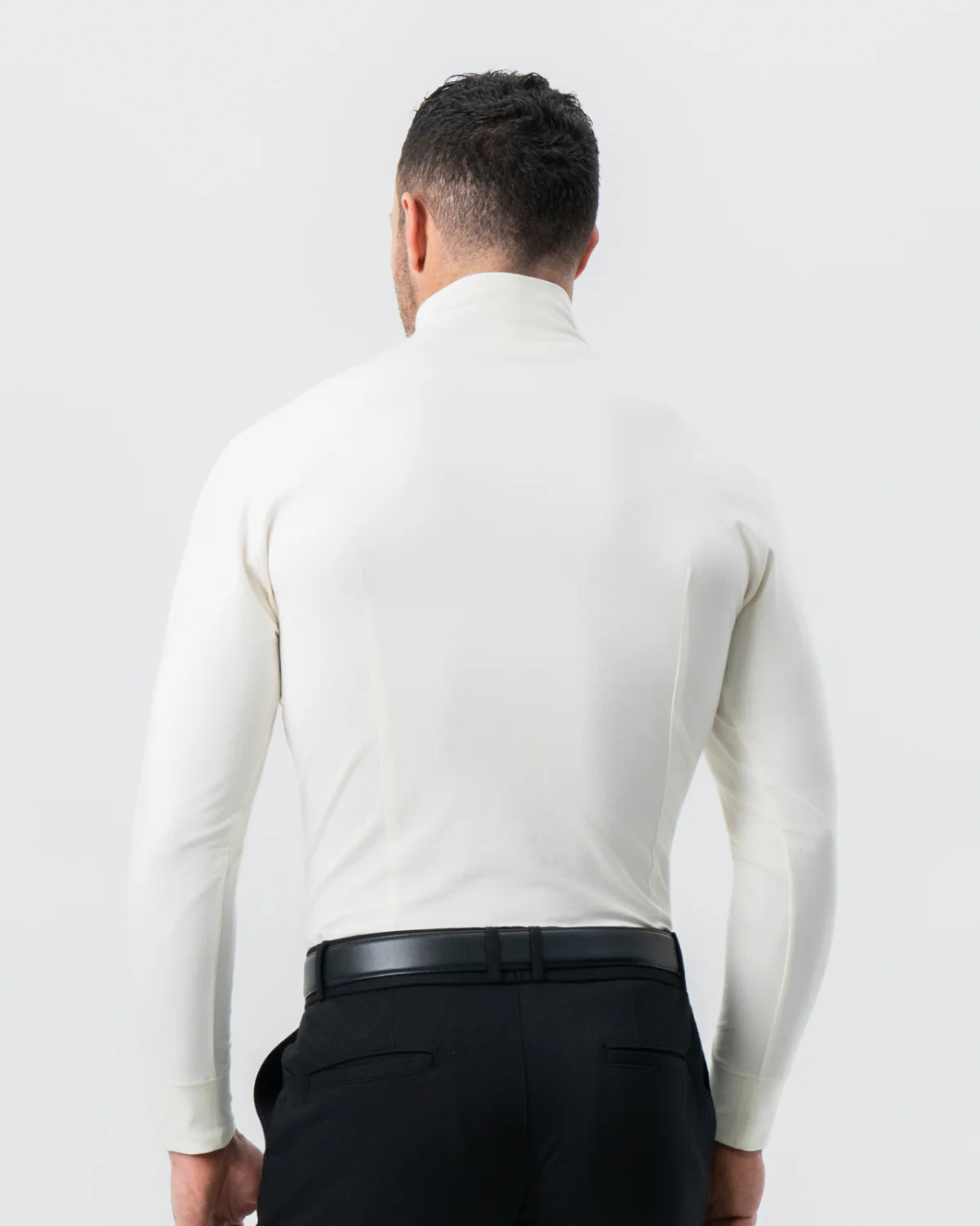 Mock Turtleneck - Cream - Image 5