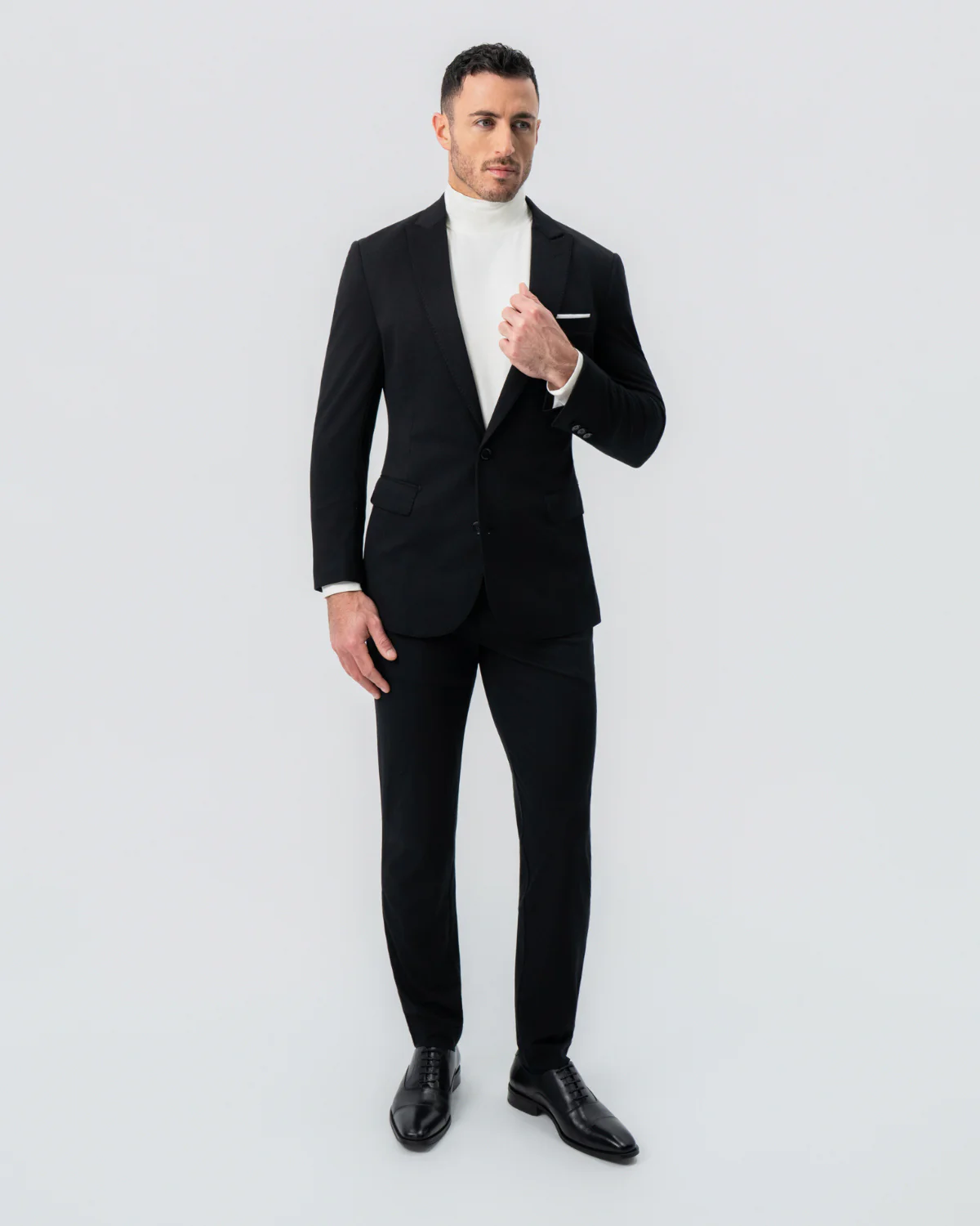 Mock Turtleneck - Cream - Image 7