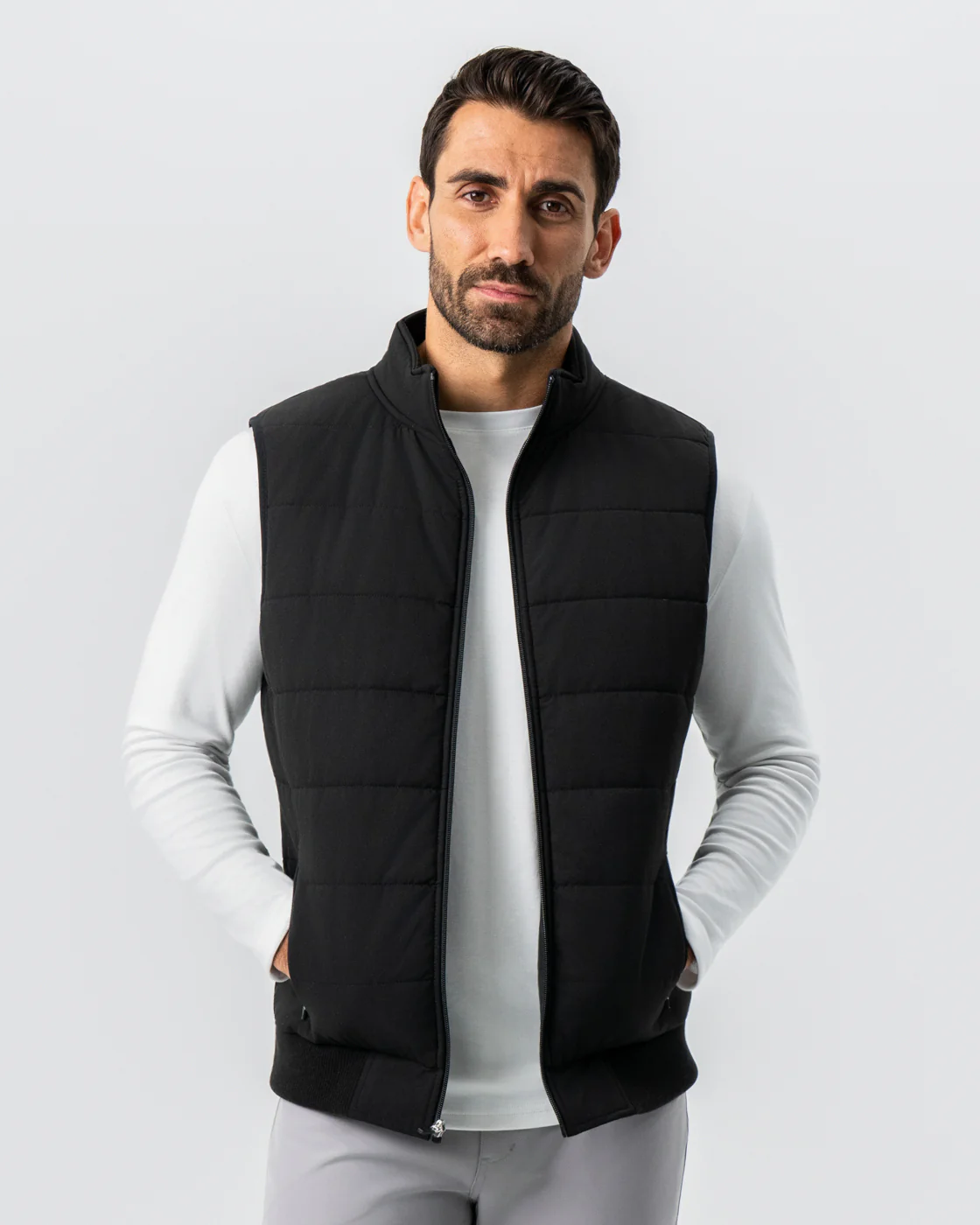 Down Vest - Black - Image 4