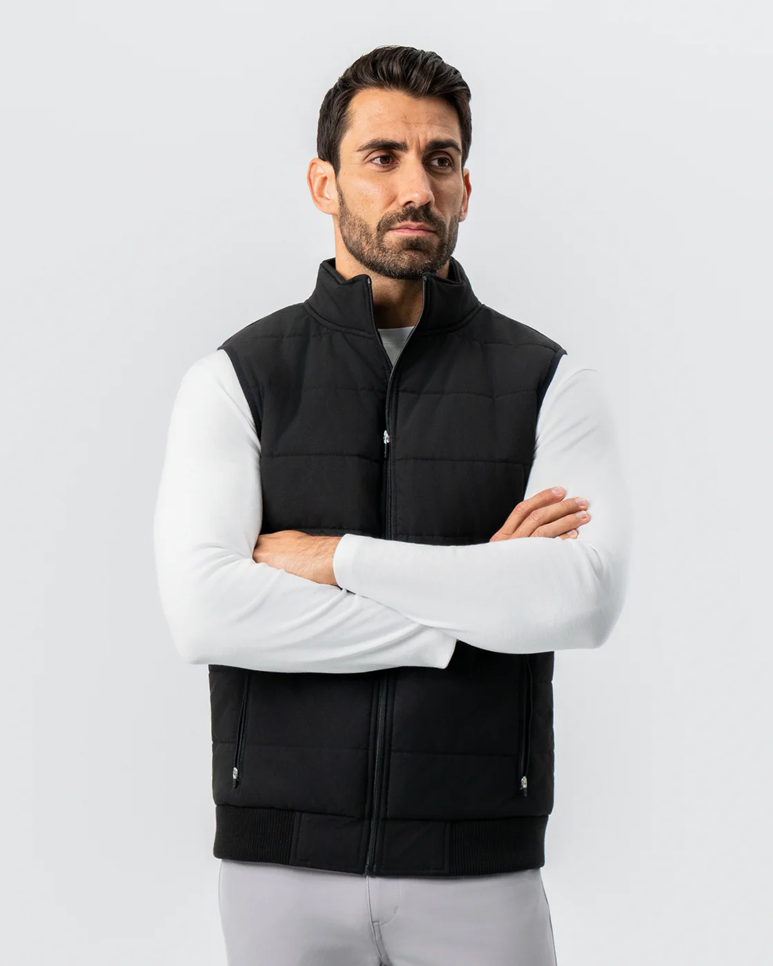 Down Vest - Black - Image 7