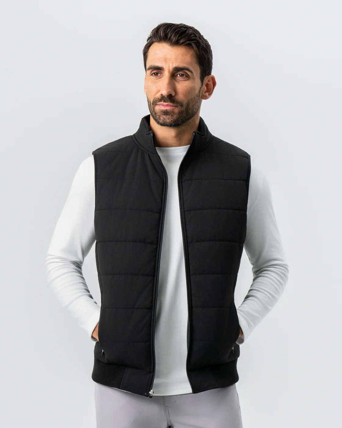Down Vest - Black - Image 9