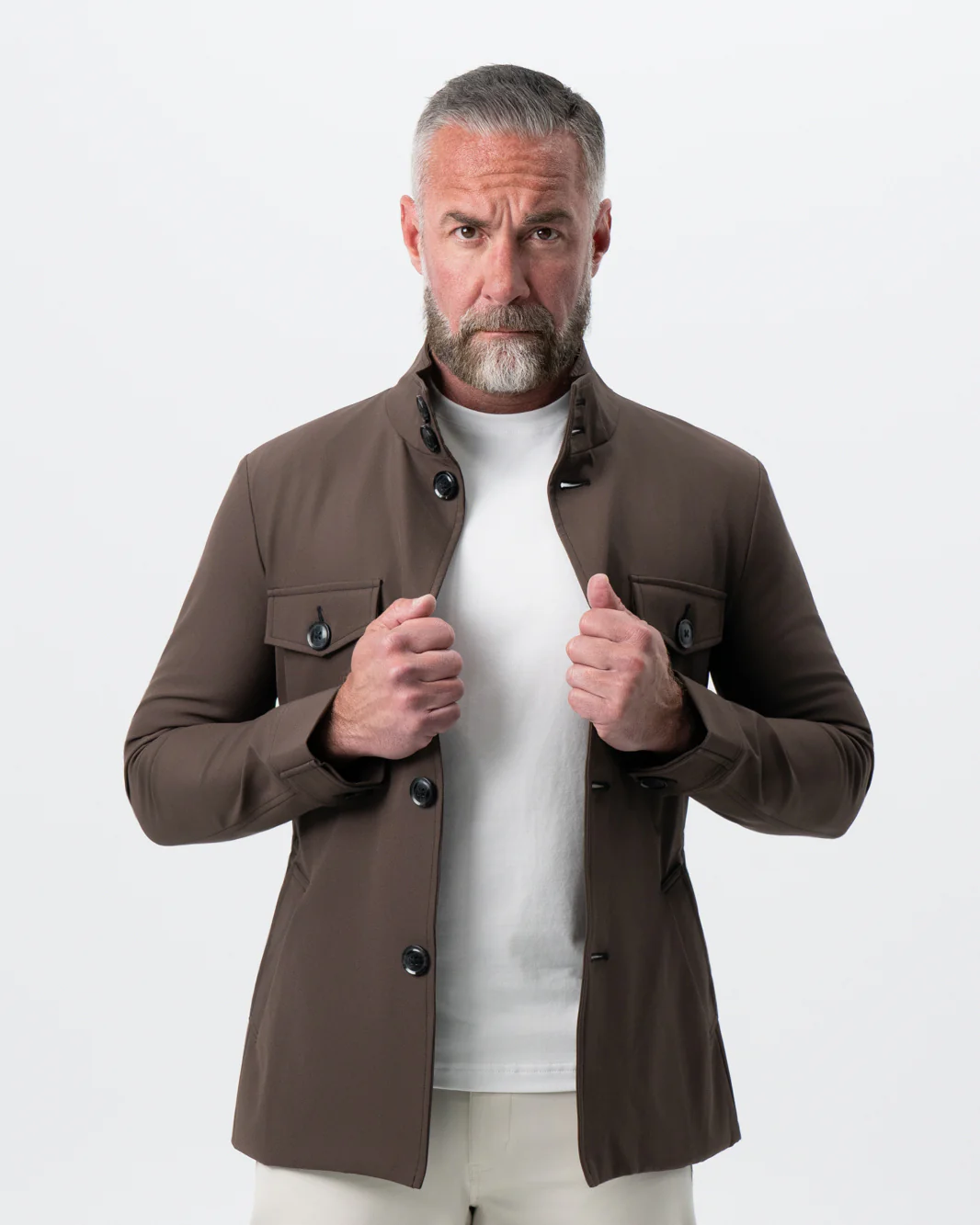 Field Jacket - Brown - Image 4