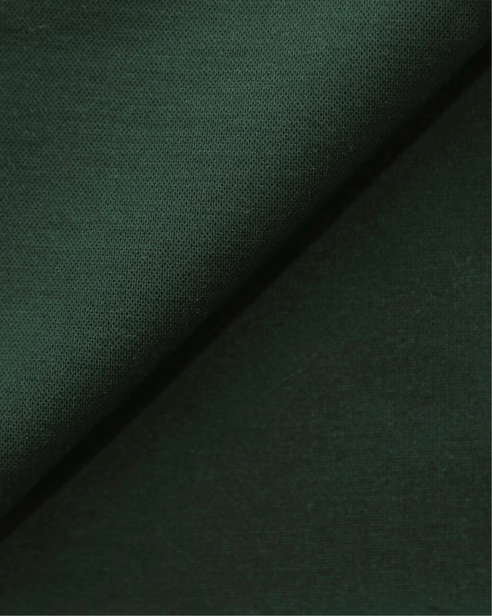 Hunter Green Woven Silk Tie - Image 2