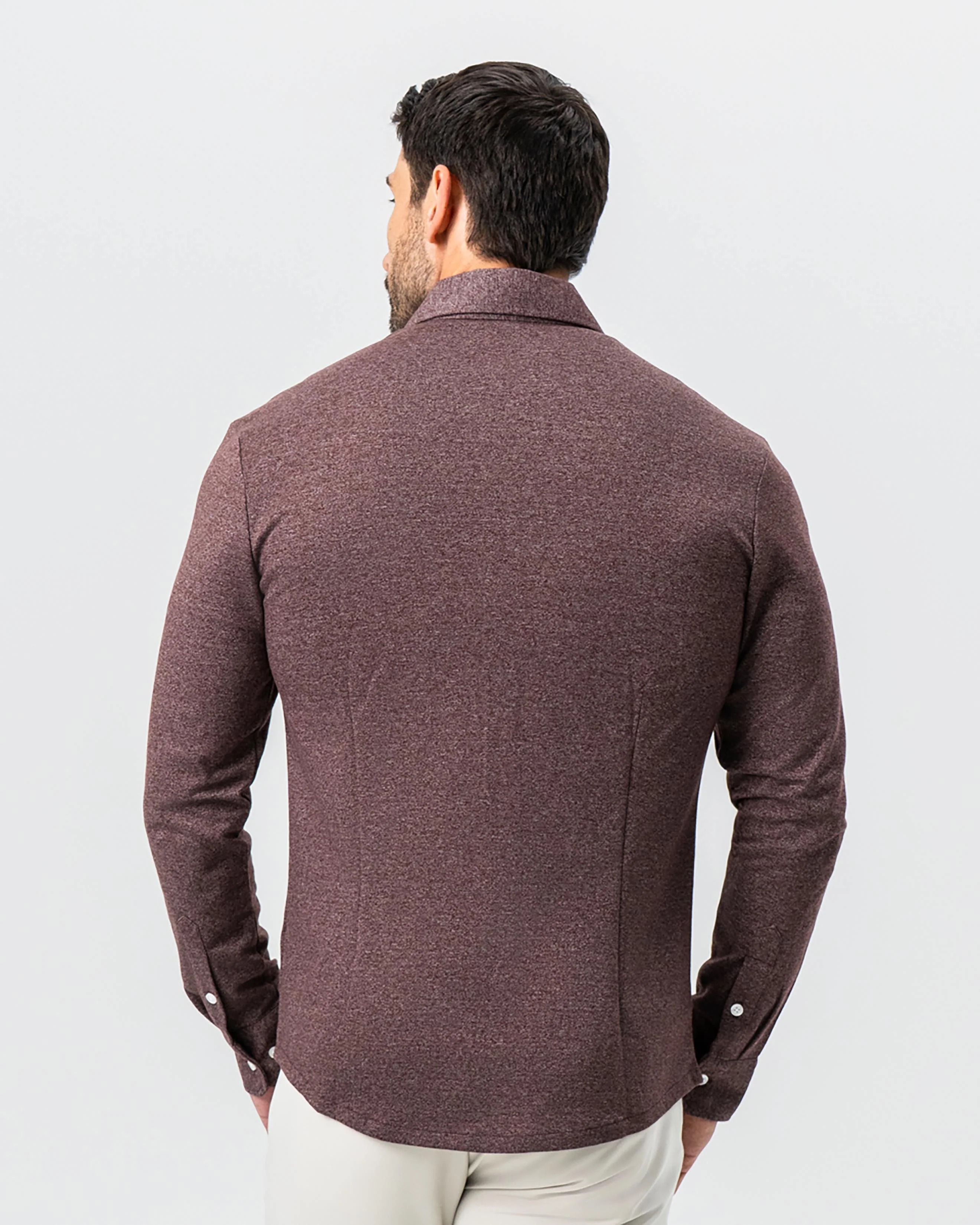 Patch Pocket Button Down - Brown - Image 5