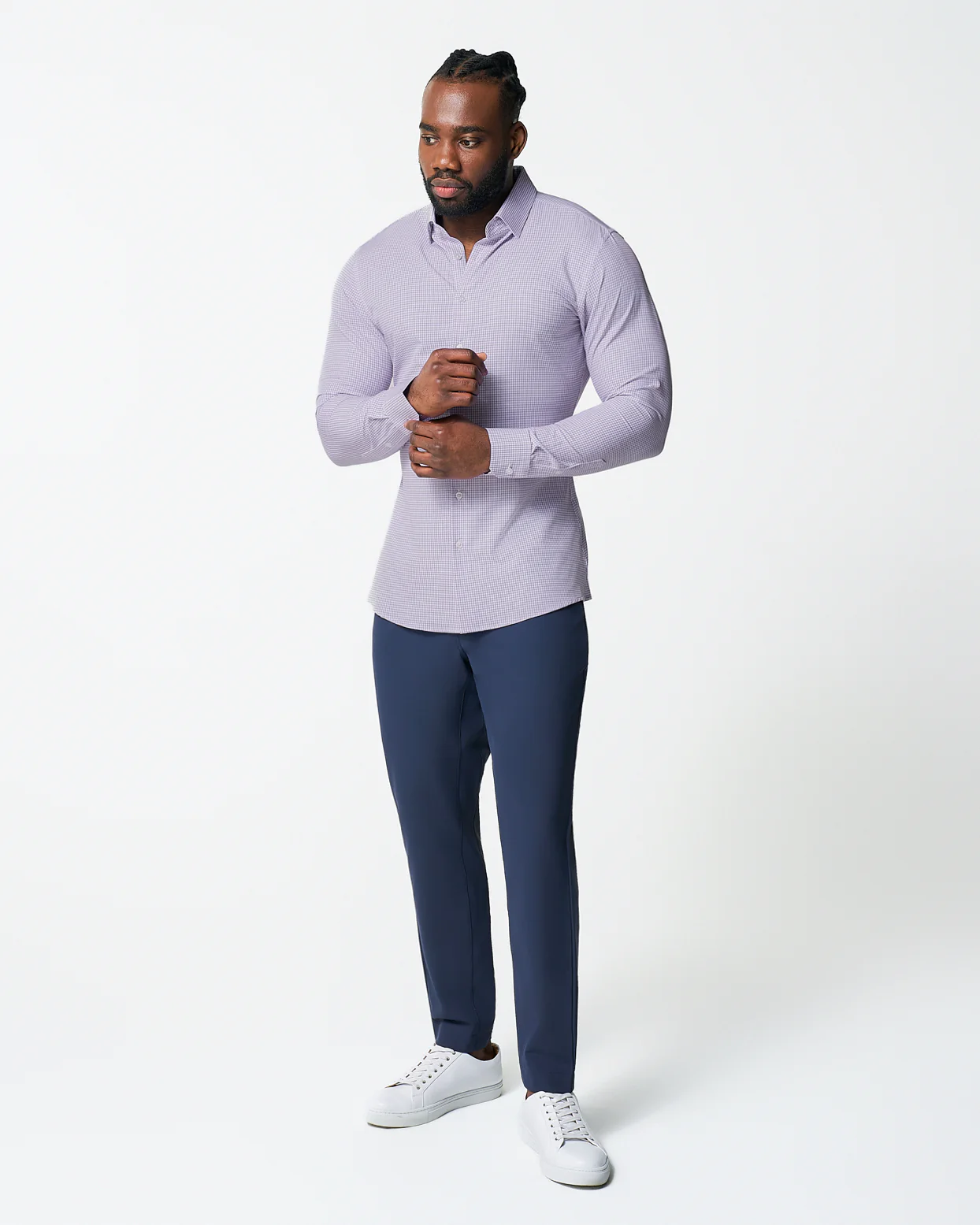 "The Arlo" Lavender Double Check - Image 5