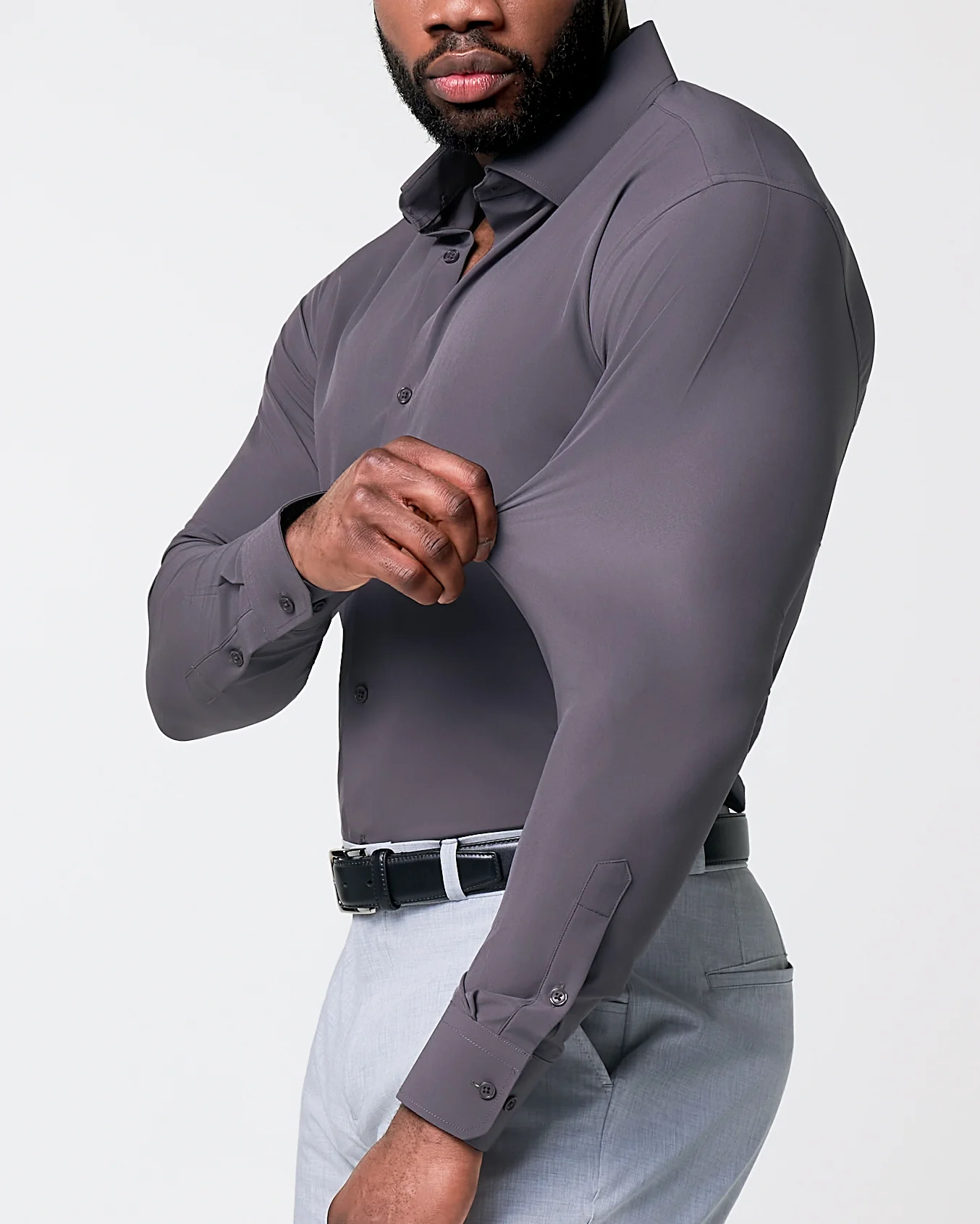 "The Ashen" Solid Dark Grey - Image 2
