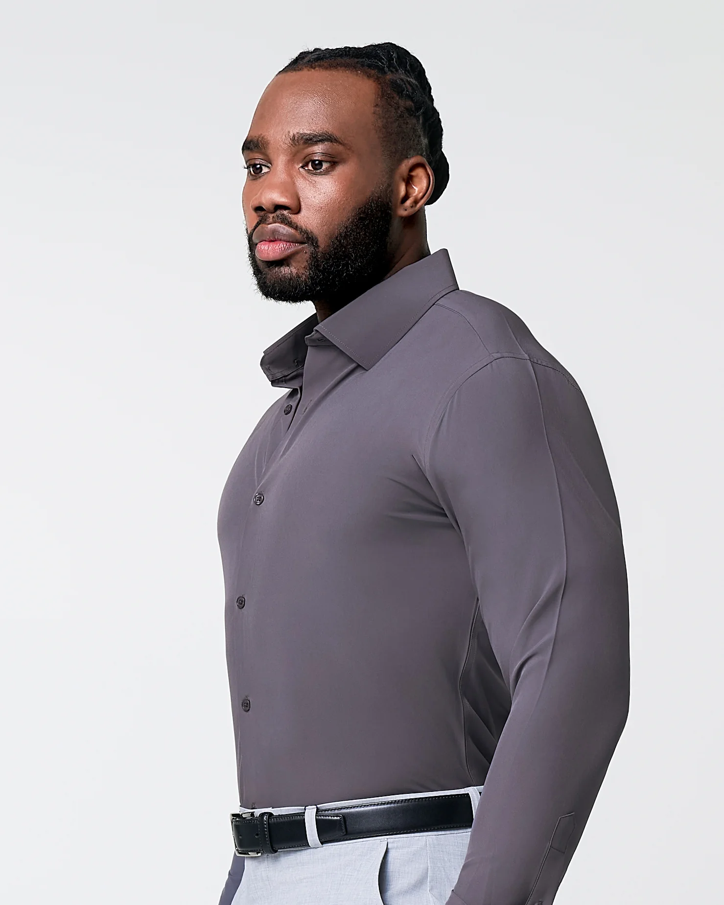 "The Ashen" Solid Dark Grey - Image 5