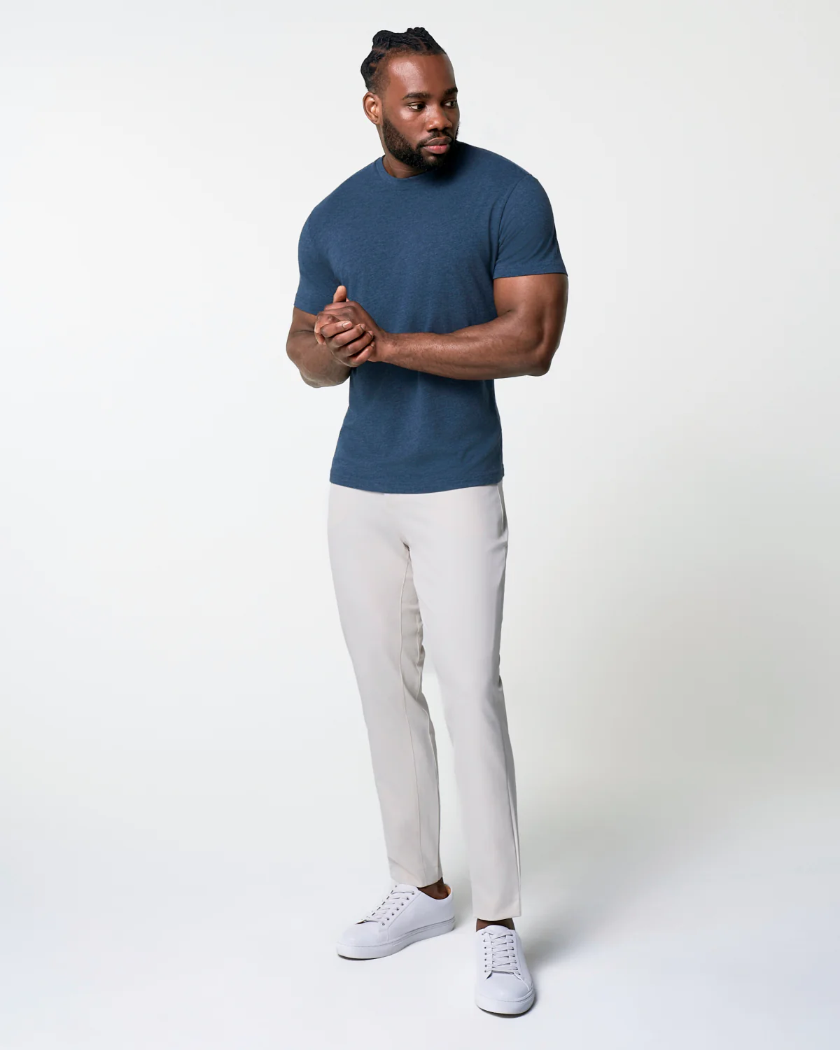 "The Ashford" Midnight Short Sleeve Crewneck - Image 4