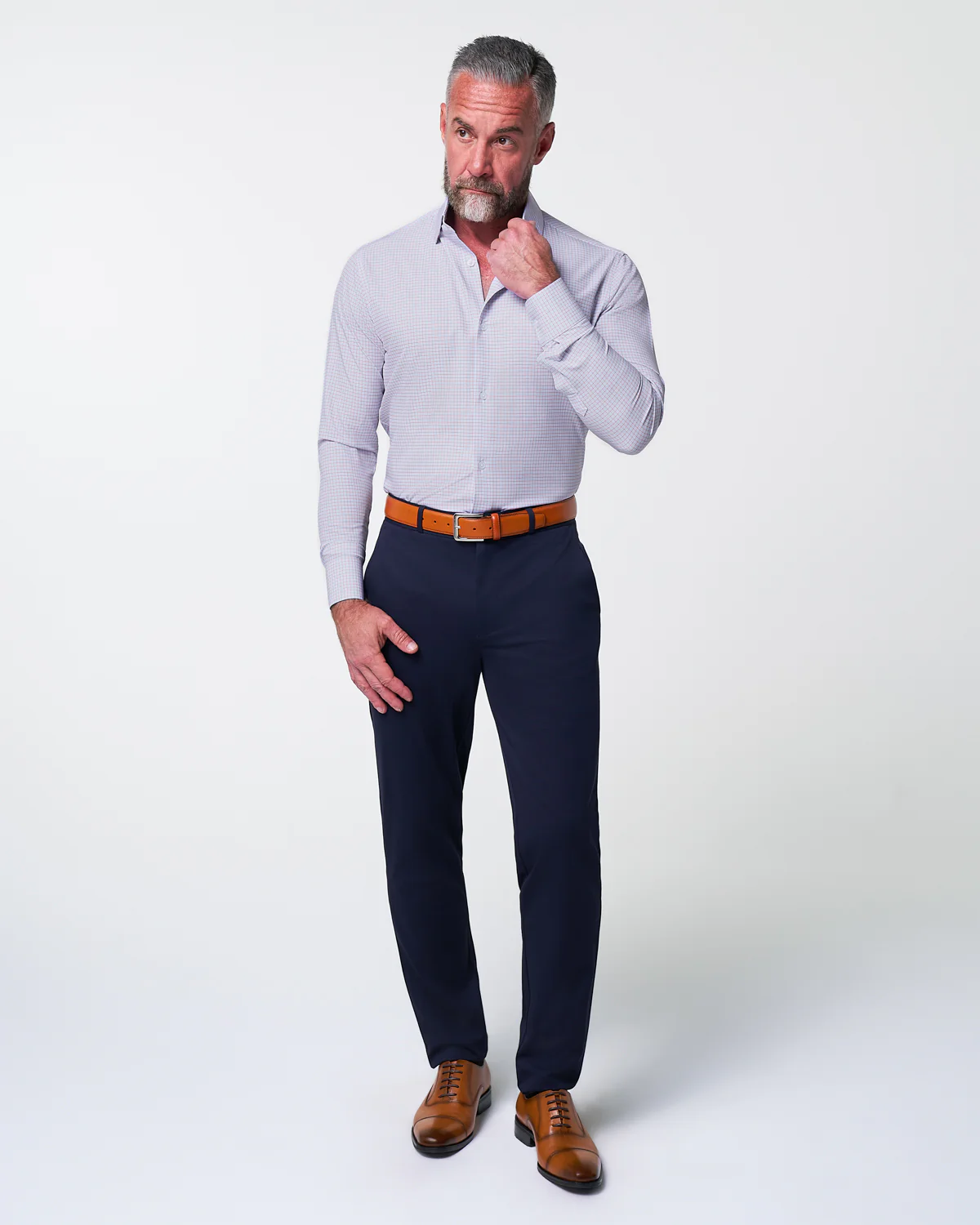 "The Buck" Orange and Blue Pattern - Image 2