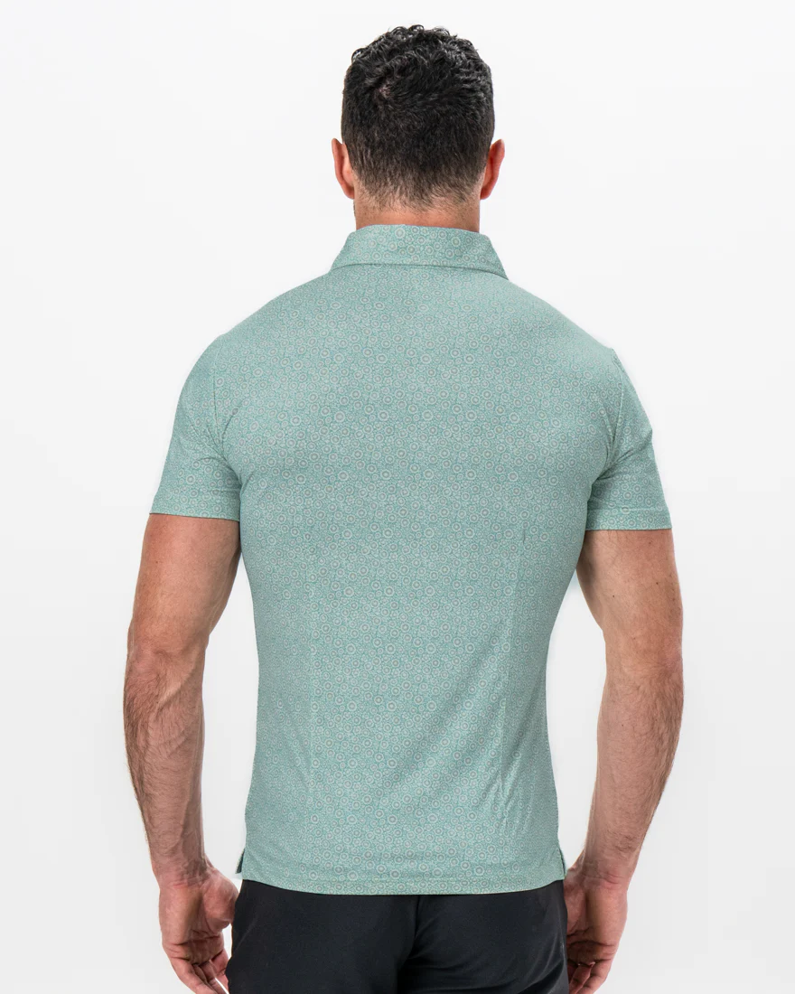 "The Drift" Seafoam Floral Print - Image 3