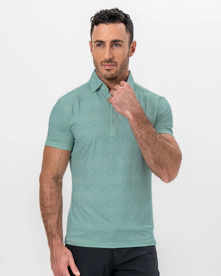 "The Drift" Seafoam Floral Print - Image 4