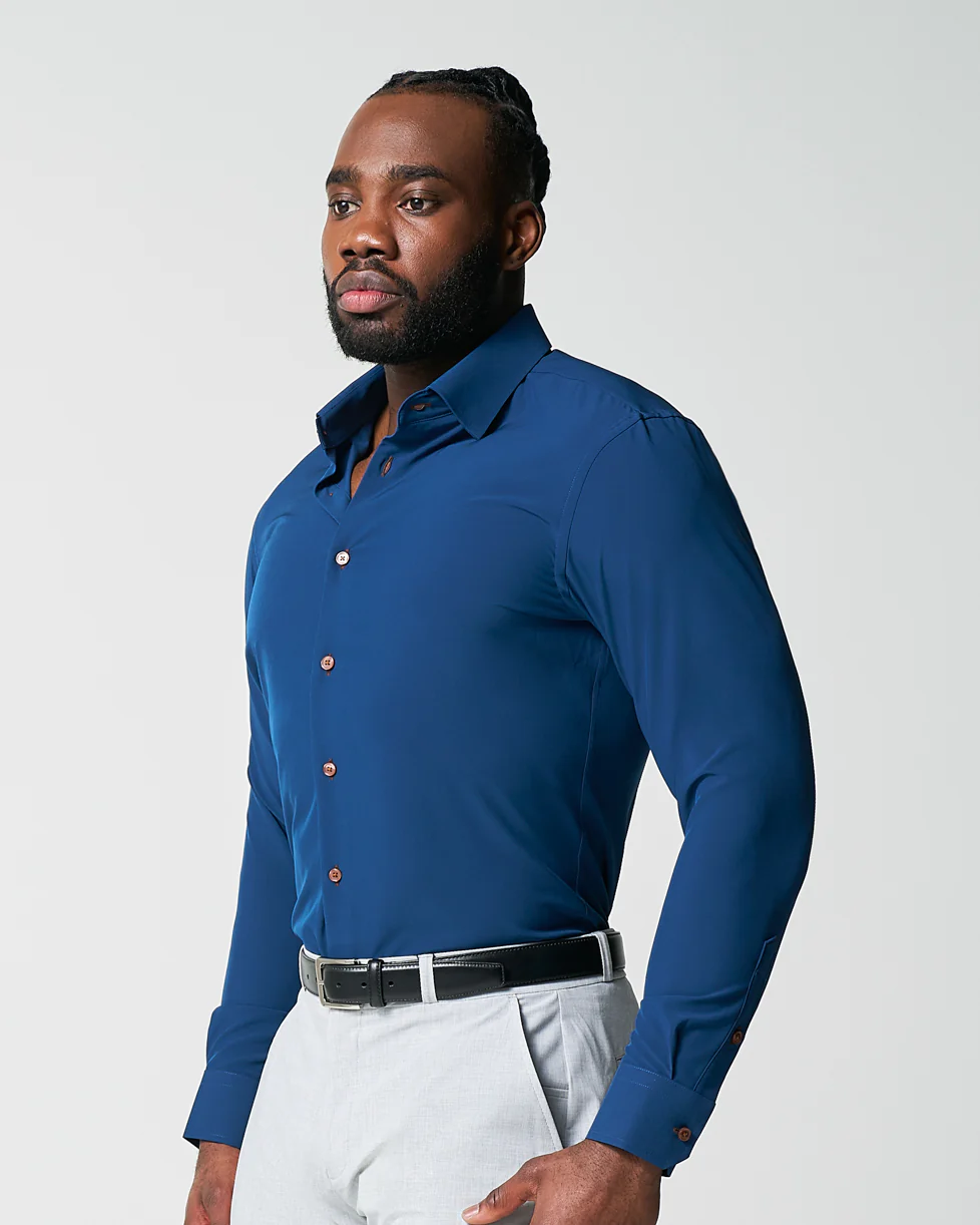 "The Howard" Solid Navy - Image 4
