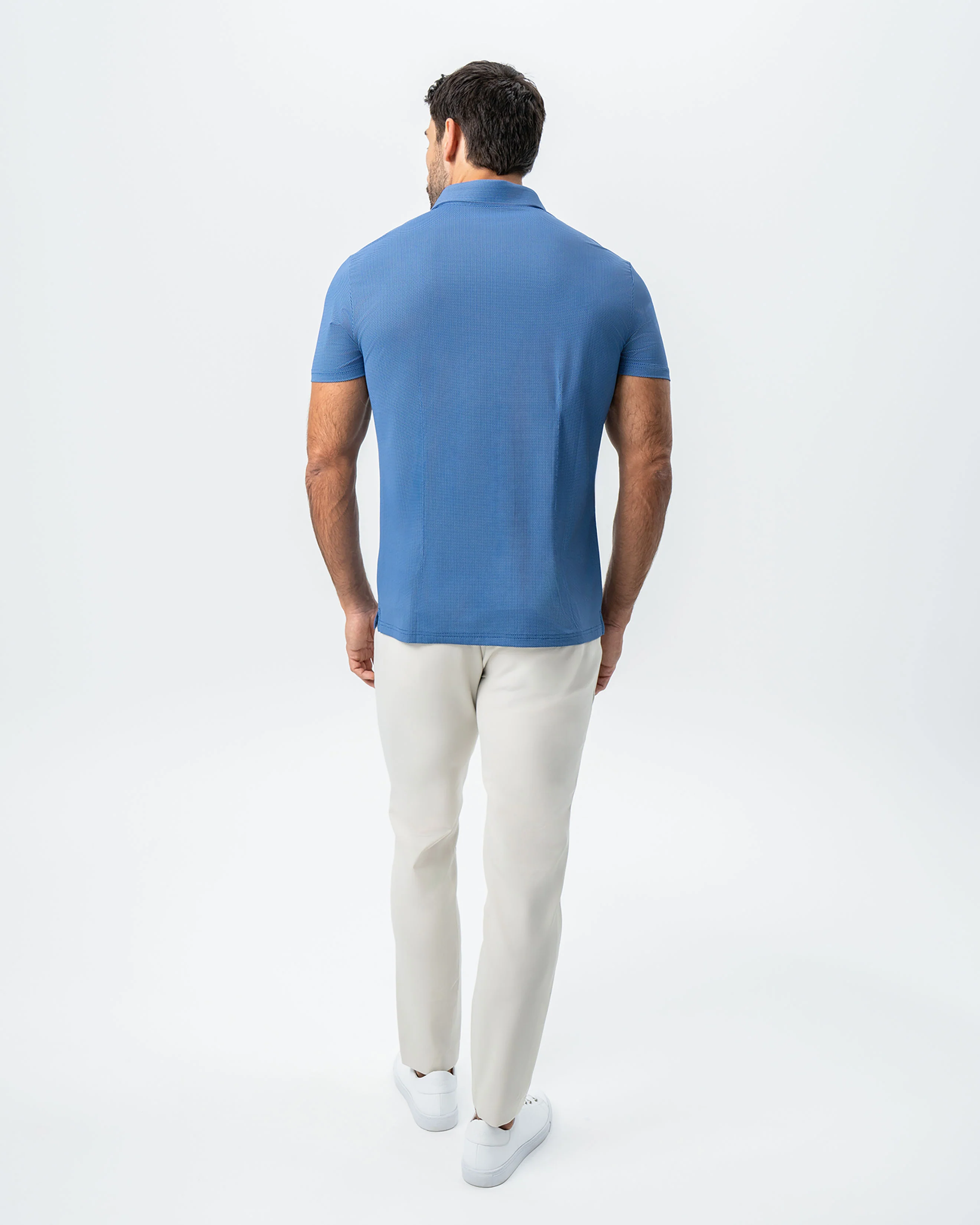 "The Luke" Blue Mini Crown Check - Image 3