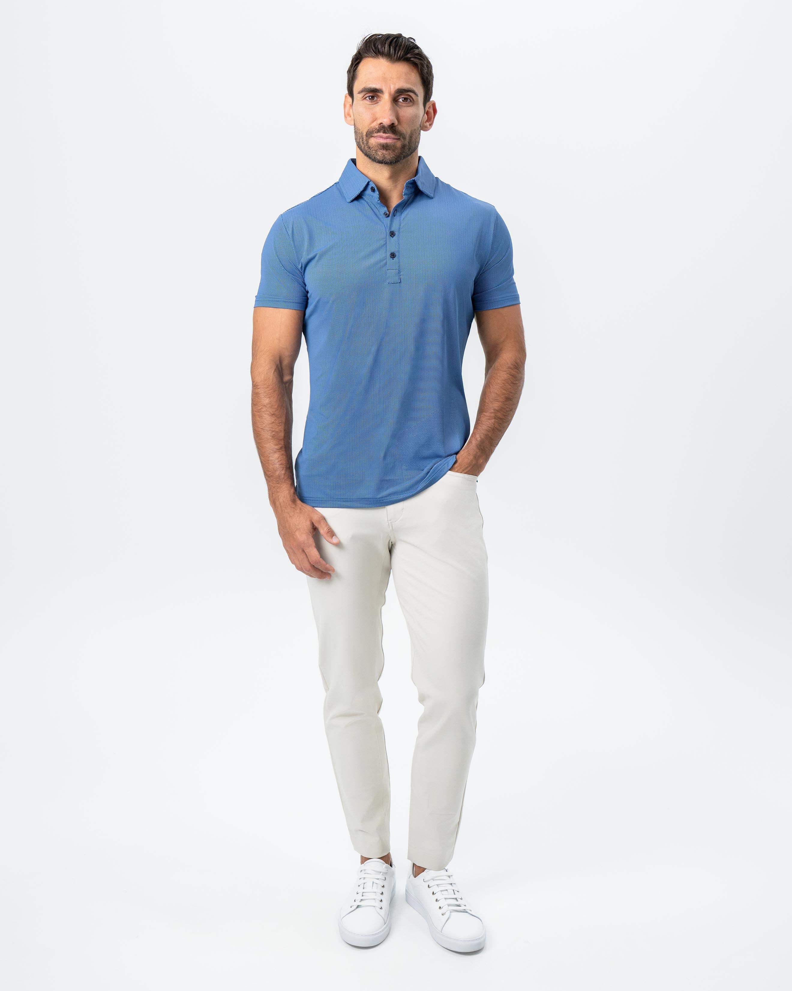 "The Luke" Blue Mini Crown Check - Image 5
