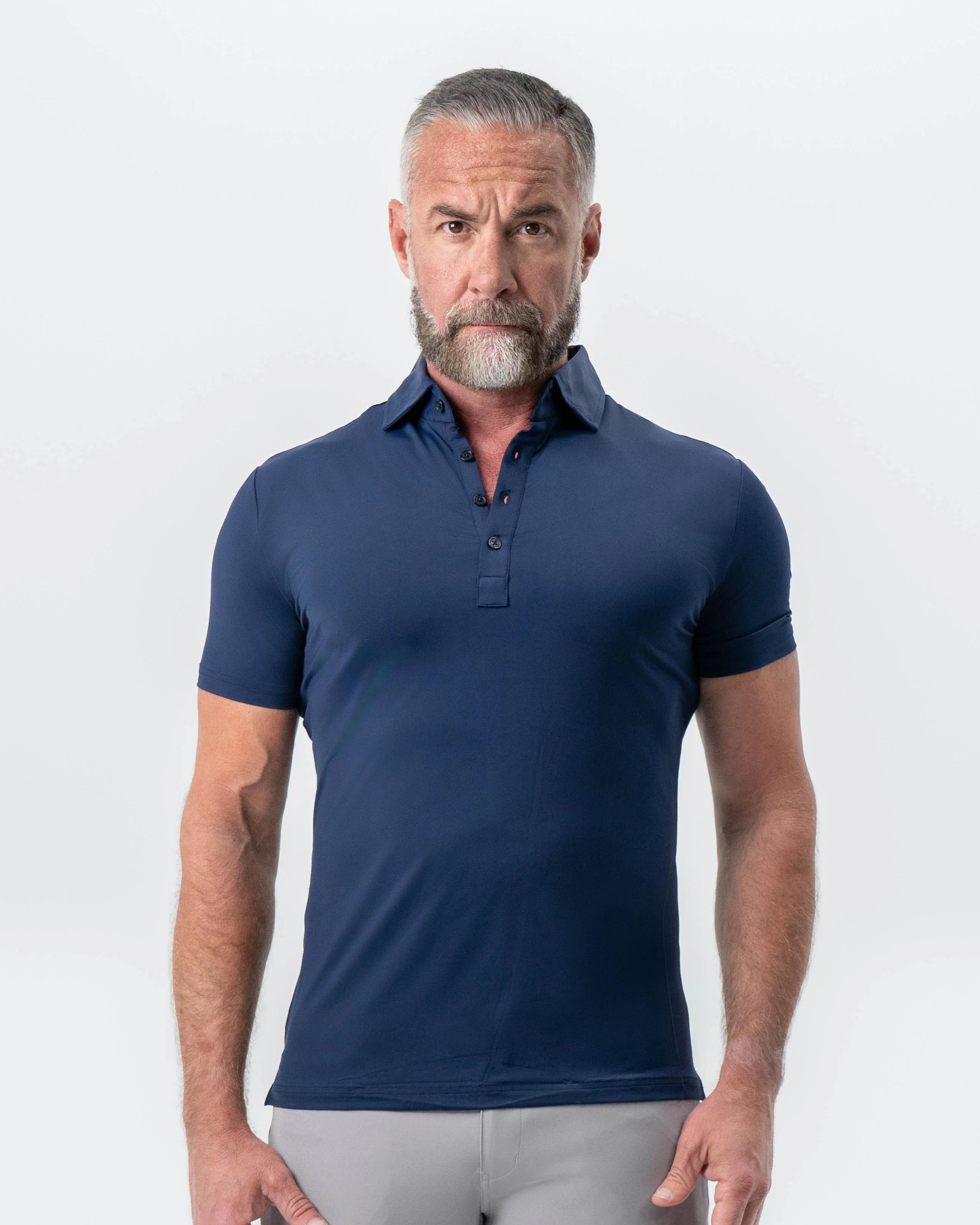 "The Midnight" Solid Navy