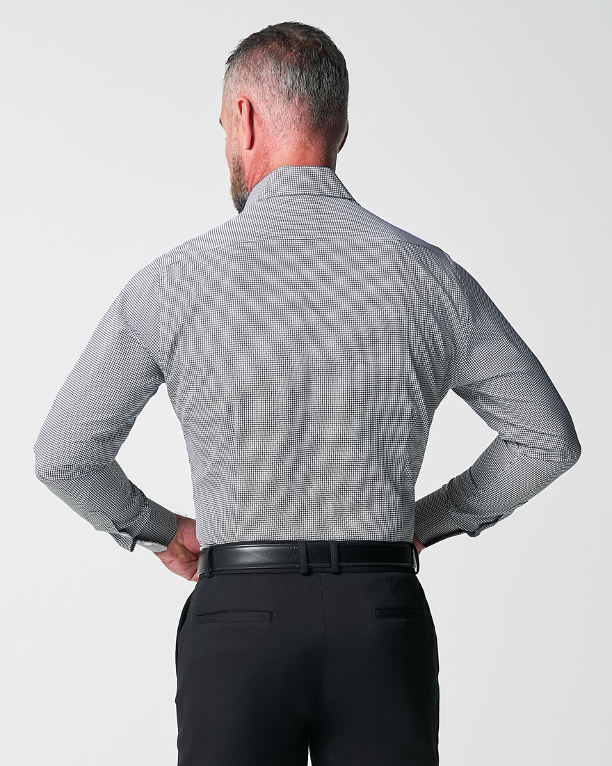 "The Newbury" Black Windowpane - Image 5
