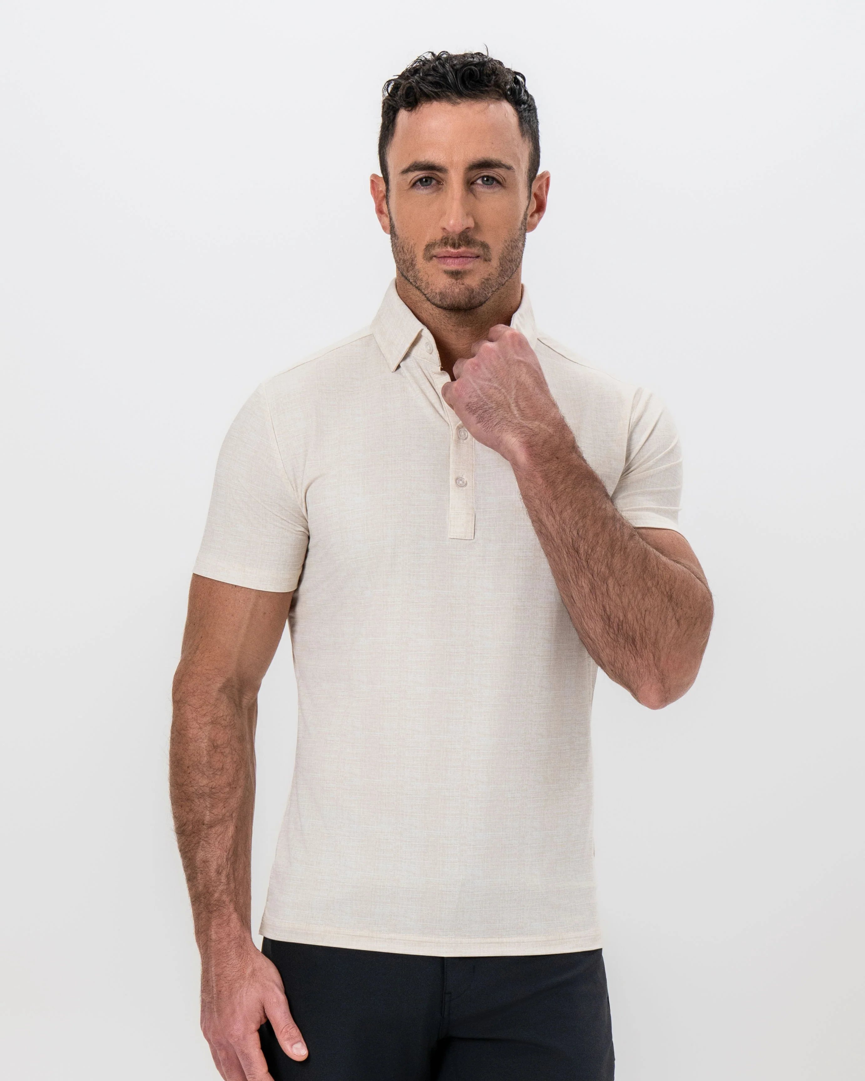 "The Sanders" Linen Tan