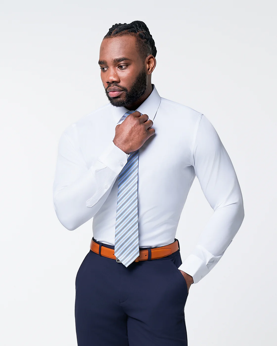 "The Springer" Solid White - Classic Fit - Image 9