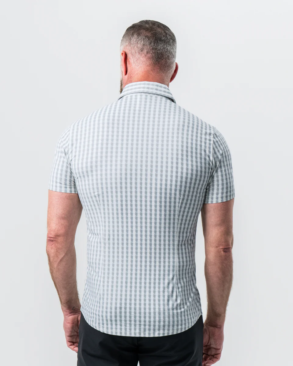 "The Strudwick" Light Olive & White Check - Image 4
