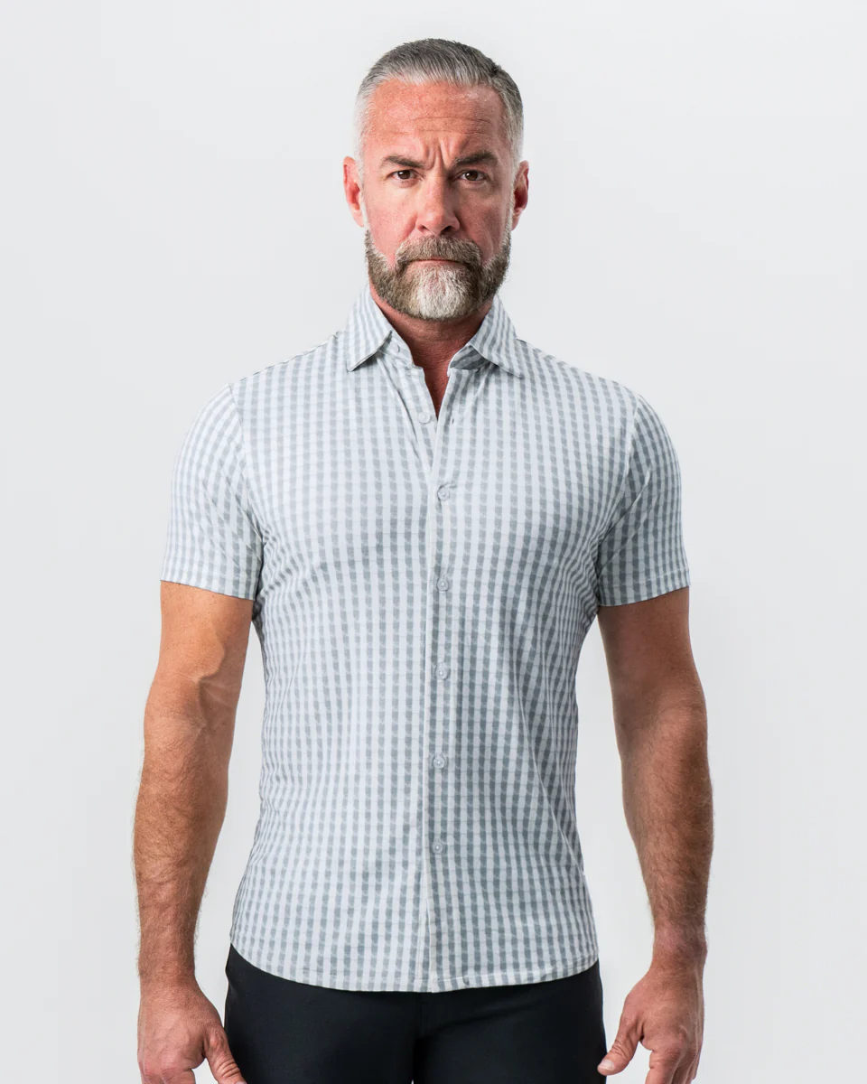 "The Strudwick" Light Olive & White Check - Image 6