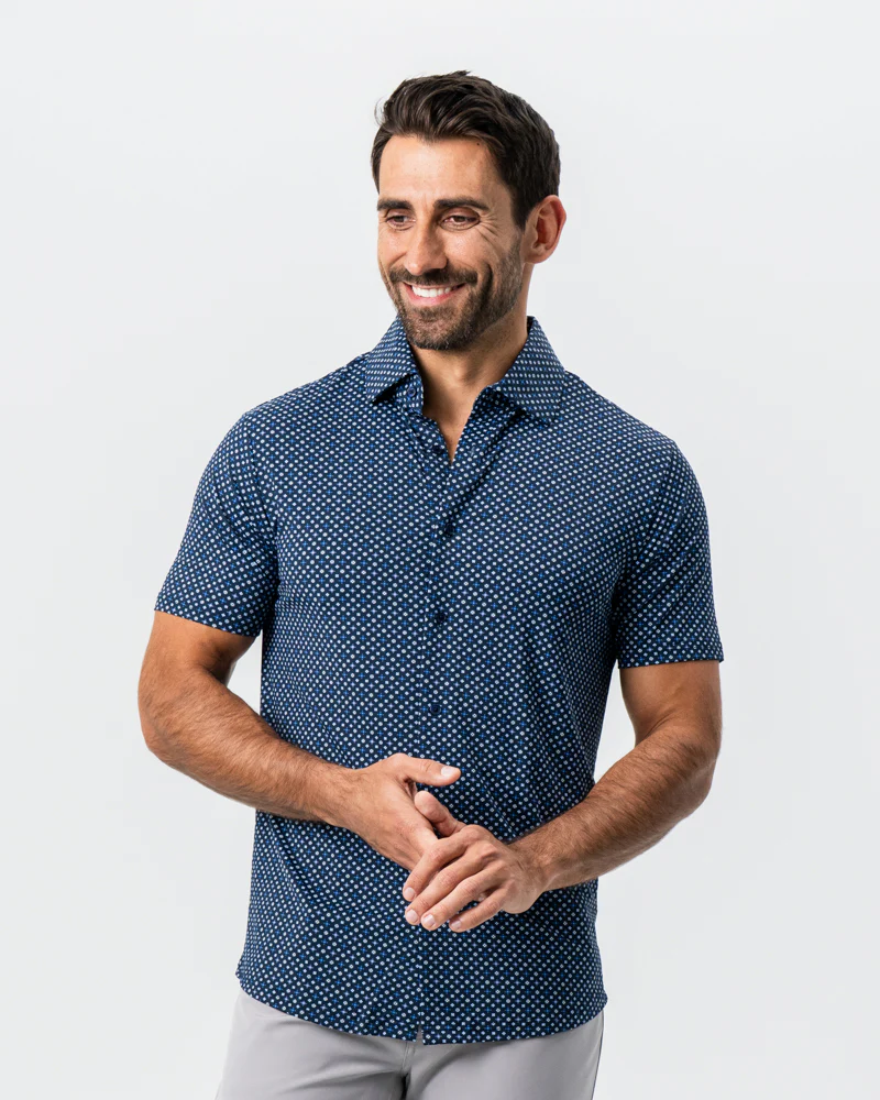 "The Theo" Geo Flower Print - Image 3