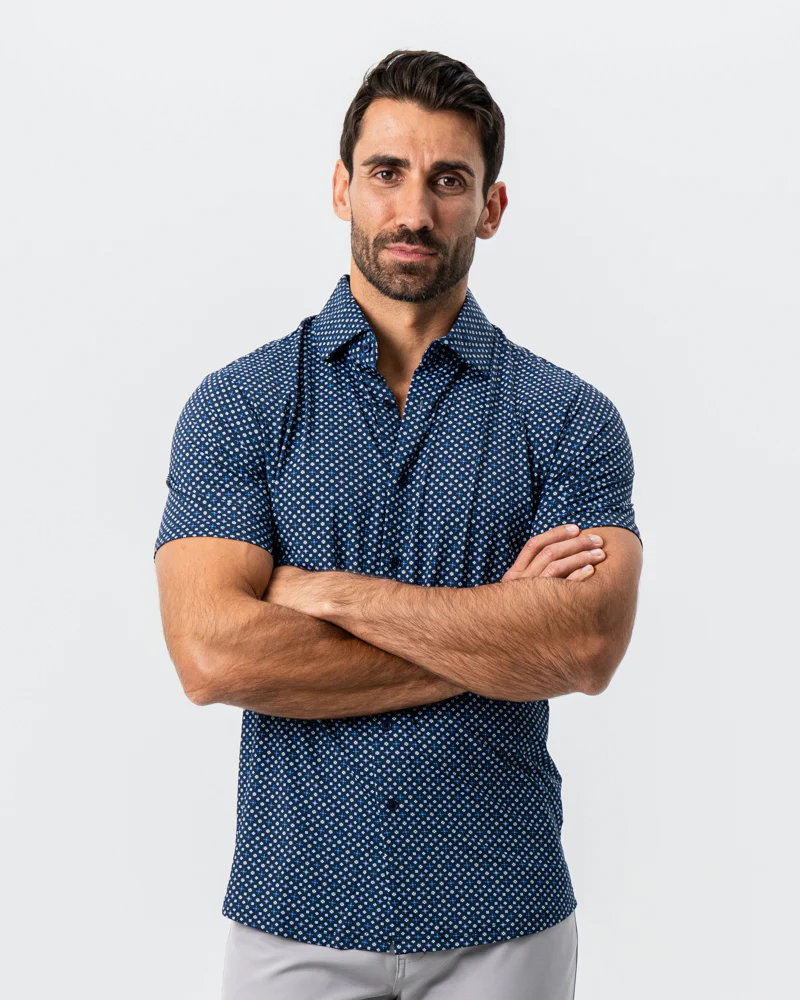 "The Theo" Geo Flower Print - Image 6