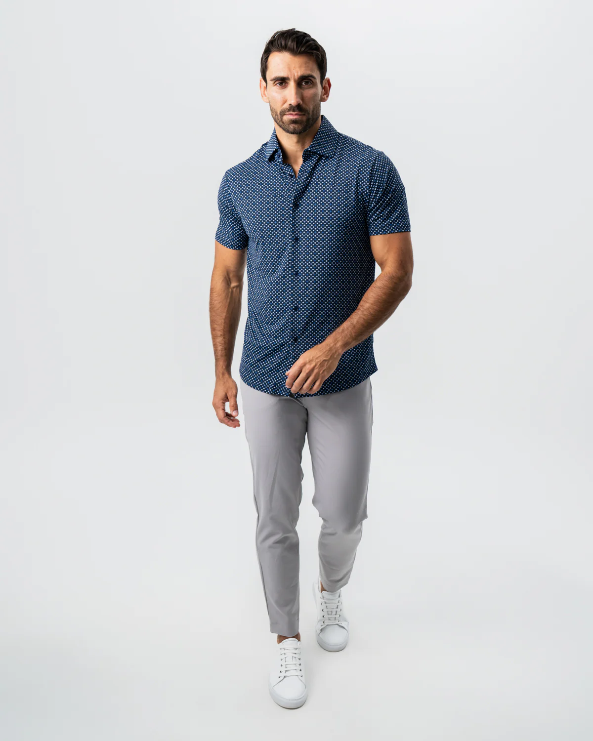 "The Theo" Geo Flower Print - Image 7