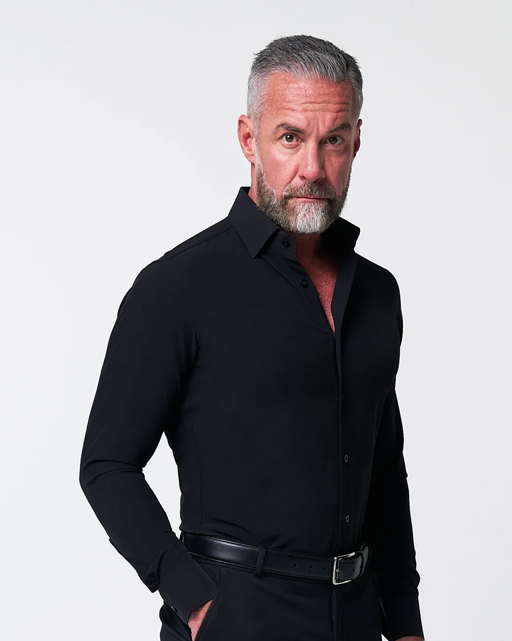 "The Von" Solid Black - Classic Fit - Image 7